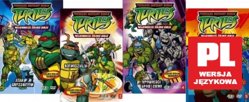 Wojownicze Żółwie Ninja Pakiet [4DVD]