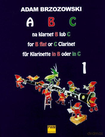 ABC na klarnet B lub C cz. 1 [KSIĄŻKA]