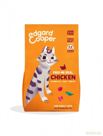 Edgard Cooper - Cat Adult Dryfood Chicken - 325g