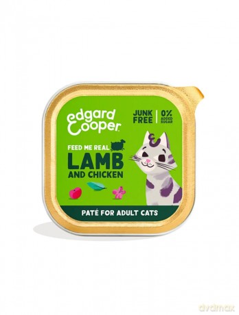 Edgard Cooper - Cat Adult Vetfood Pate Lamb/Chicken - 85g