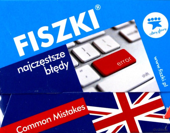 Angielski.Fiszki - Najczęstrze błędy [KSIĄŻKA]