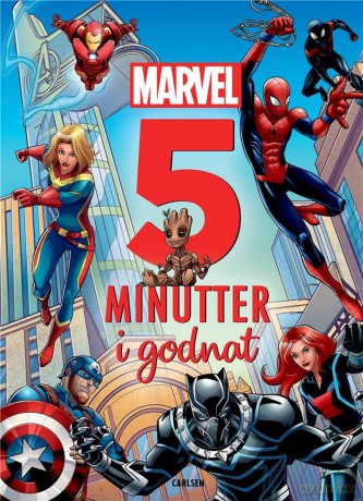 Fem minutter i godnat - Marvel [KSIĄŻKA]
