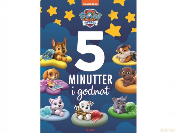 Fem minutter i godnat - PAW Patrol [KSIĄŻKA]