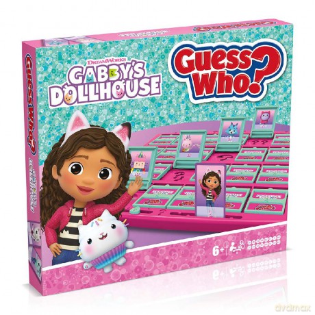 Guess Who Gabby's Dollhouse (Nordic + EN) (WIN5645) [GRA PLANSZOWA]