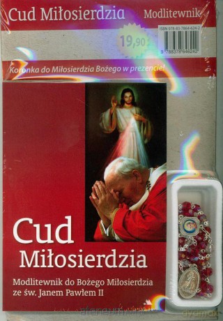 Cud miłosierdzia. Modlitewnik z koronką [KSIĄŻKA]
