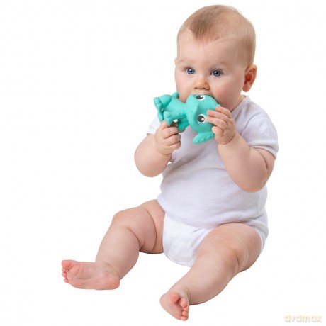 PLAYGRO - Eco Play Natural Rubber Pooky Puppy - Turquoise (10188823)