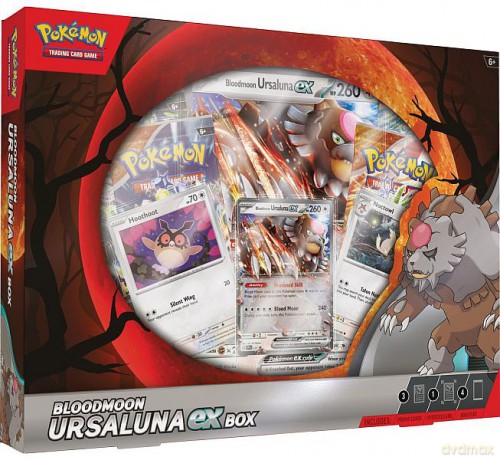 Pokemon - Bloodmoon Ursaluna EX Box (POK85881) [KARTY]