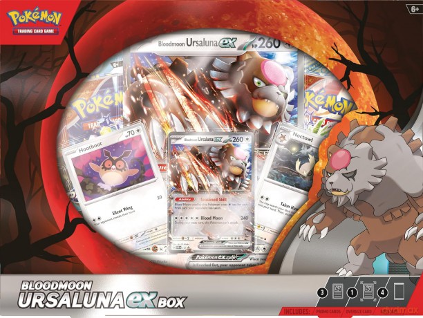 Pokemon - Bloodmoon Ursaluna EX Box (POK85881) [KARTY]