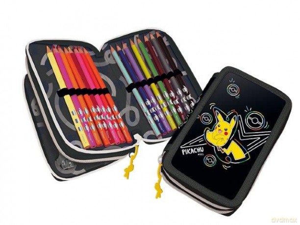 Pokemon - Neon - 2-Compartment Filled Pencil Case (161508516)