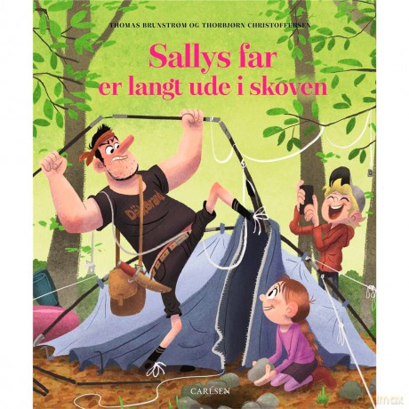 Sallys far er langt ude i skoven [KSIĄŻKA]