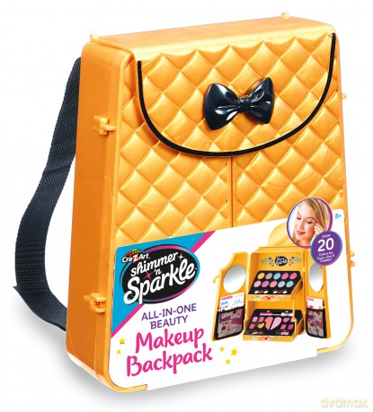 SHIMMER N SPARKLE - Cosmetic Backpack Gold (17905S)