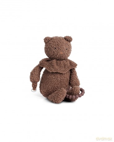 Smallstuff - Activity bear, boucl¨ merino wool, rose brown - (40006-03)