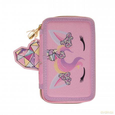 Unicorn Gems - Filled Double Decker Pencil Case (092308516)