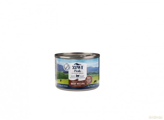 Ziwipeak - Beef wet food for cats 185 gr. - (zp062)
