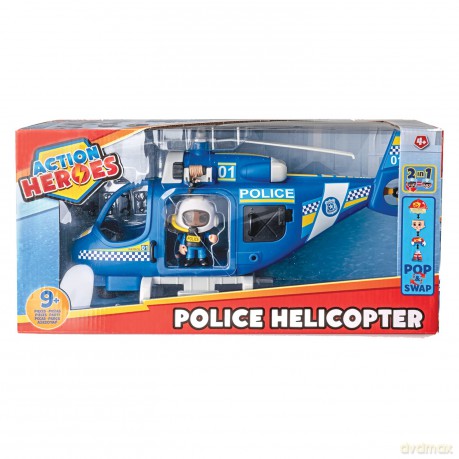 Action Heroes Police Helicopter