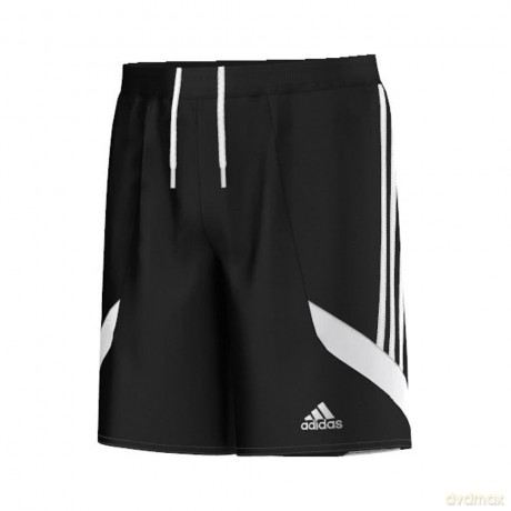 Adidas Nova 14 Youth Shorts (Large) (Black/White)