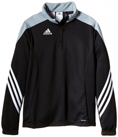 Adidas Sereno 14 Youth Traning Top (Large) (Black/Silver)