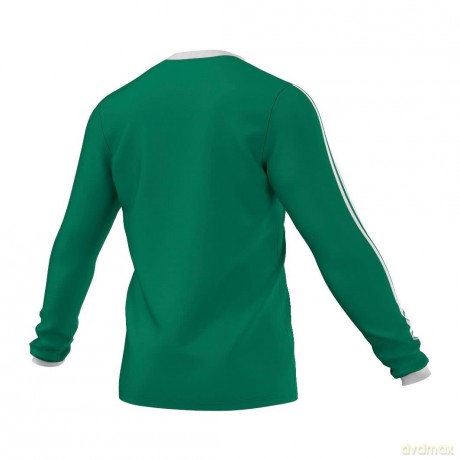 Adidas Tabela 14 Long Sleeve Youth Jersey (Large) (Green/White)
