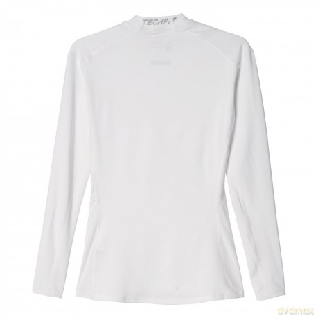 Adidas TechFit Base Layer Long Sleeve T-Shirt (Medium) (Black)