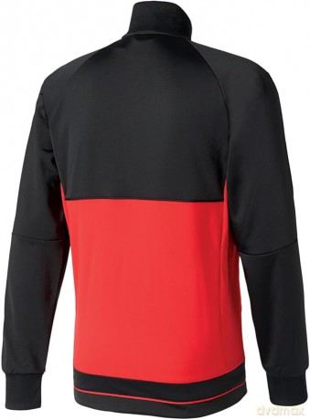 Adidas Tiro 17 PES Jacket (Small) (Black/Scarlet/White)