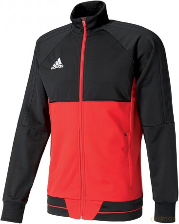 Adidas Tiro 17 PES Jacket (Small) (Black/Scarlet/White)