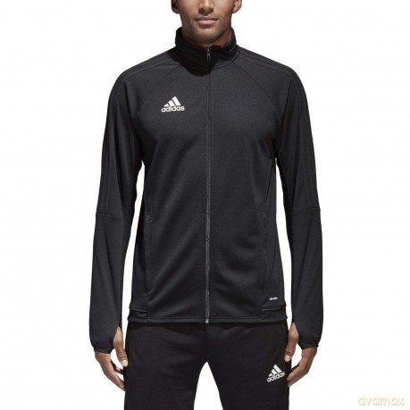 Adidas Tiro 17 Training Jacket (Small) (Black/White)