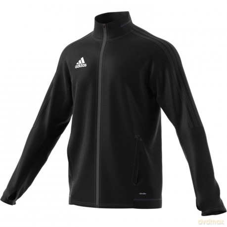 Adidas Tiro 17 Training Jacket (Small) (Black/White)