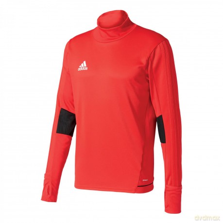 Adidas Tiro 17 Training Top (Large) (Scarlet/White)