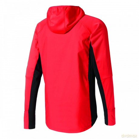 Adidas Tiro 17 Warm Top (Large) (Scarlet/White)