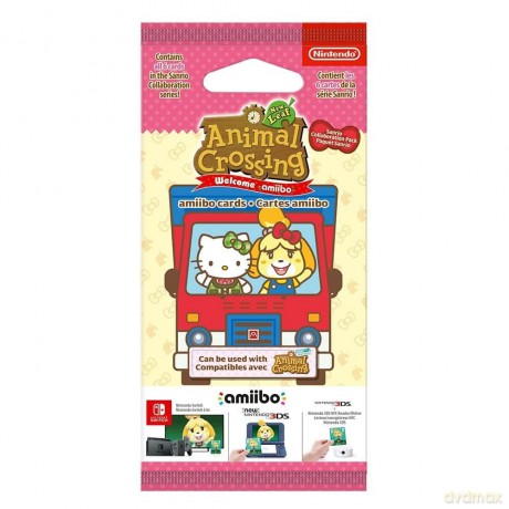 Animal Crossing: New Leaf - Welcome Amiibo - Pack of 6 Cards [GRA SWITCH]