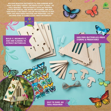 Ann Williams Craft tastic - Make A Butterfly House