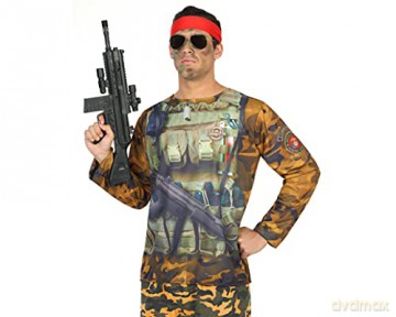 Atosa Fancy Dress - Soldier 3D T-Shirt