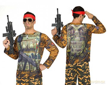 Atosa Fancy Dress - Soldier 3D T-Shirt
