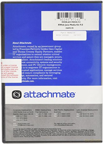 Attachmate Rweb Media Jaw 9.0 kit (part #18689290)