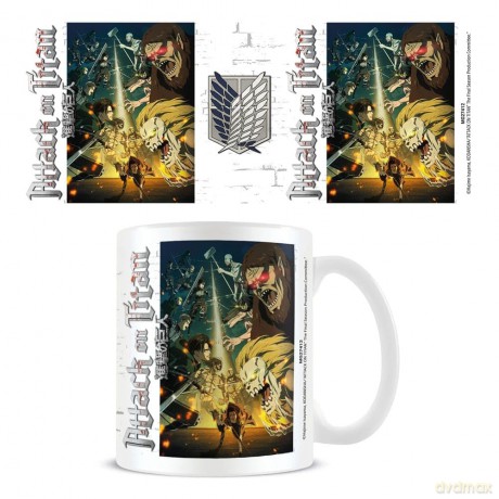 Attack On Titan S4 (Special Ops Squad Vs Titans) Kubek