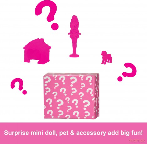 Barbie - Mini Barbieland Dream House (Curved Yellow Slide)