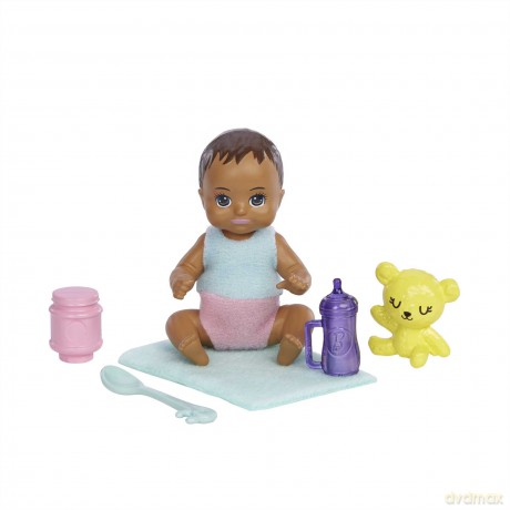 Barbie - Skipper Babysitter (Brown Hair Doll with Baby Doll)