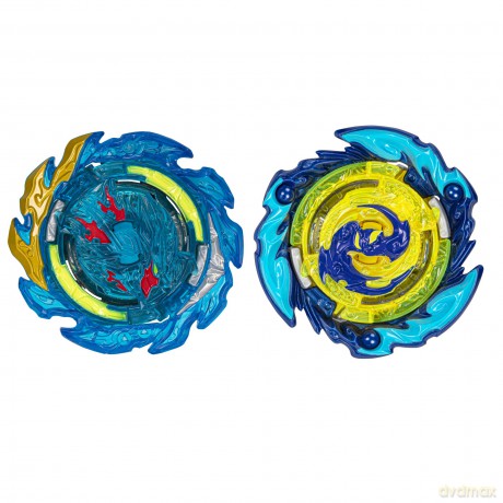 Beyblade Burst - Quad Strike - (Homet Helids H8 vs Tidal Pandora Epic P8)