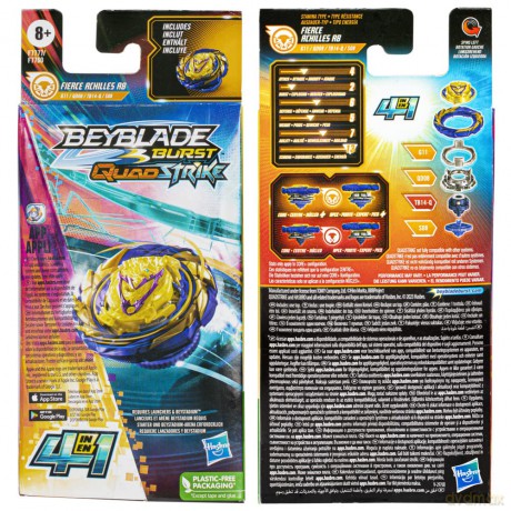 Beyblade Burst Quadstrike - Fierce Achilles
