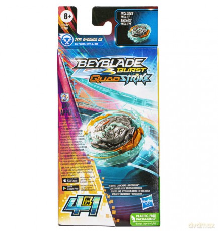 Beyblade Burst Quadstrike - Zeal Nyddhog