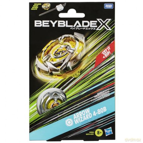 Beyblade X - Zestaw startowy Arrow Wizard 4-80B żółty - G0175 F9582