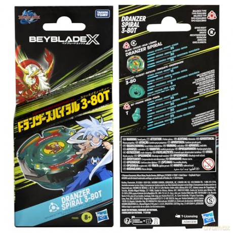 Beyblade X - Dranzer Spiral 3-80T (Balance)