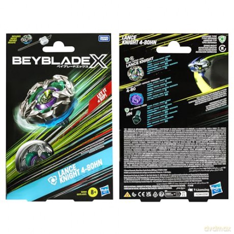 Gra zręcznościowa Beyblade X - Lance Knight 4-80HN Hasbro
