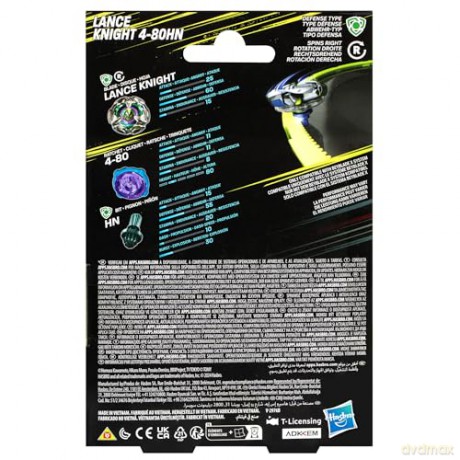 Gra zręcznościowa Beyblade X - Lance Knight 4-80HN Hasbro