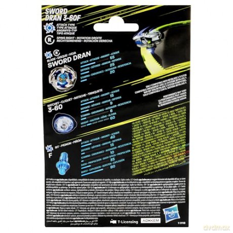 Beyblade X - Sword Dran 3-60F (Attack)