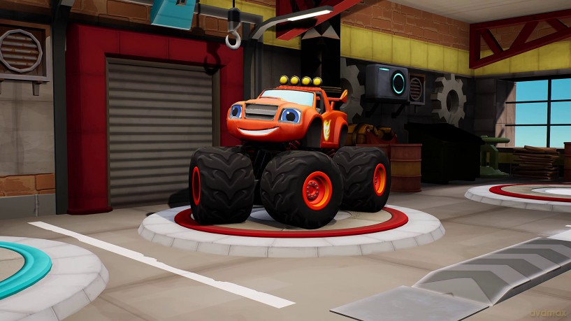 Blaze and the Monster Machines: Axle City Racers [GRA PS4]