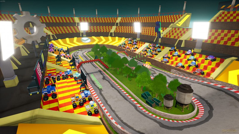 Blaze and the Monster Machines: Axle City Racers [GRA PS4]