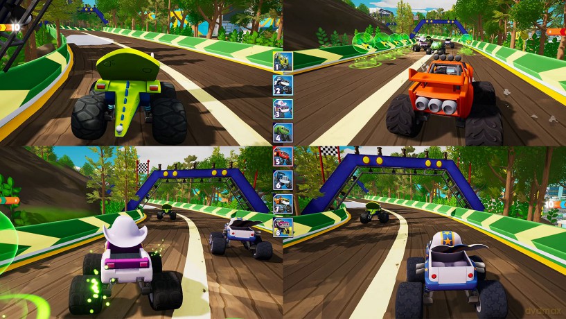 Blaze and the Monster Machines: Axle City Racers [GRA PS4]