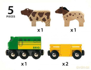 BRIO - Farm Train (33404)