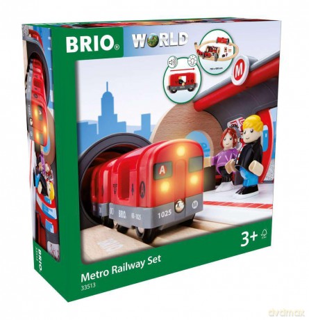 BRIO - Metro Railway Set (33513)